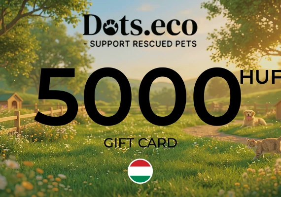 Dots.eco - Support Rescued Pets Gift Card 5000 HUF