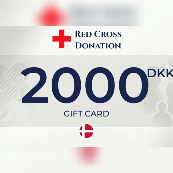 Red Cross Donation Gift Card 2000 DKK Key - DENMARK