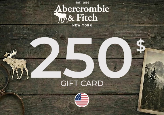 Abercrombie & Fitch Gift Card 250 USD 