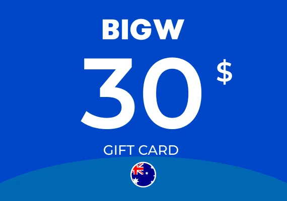 BIG W Gift Card 30 AUD