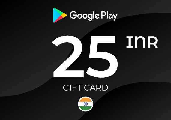 Google Play Gift Card 25 INR