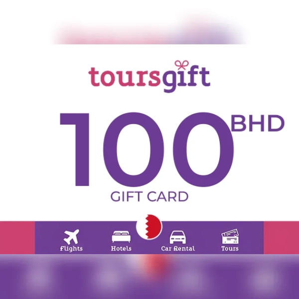 ToursGift Gift Card 100 BHD Key - BAHRAIN