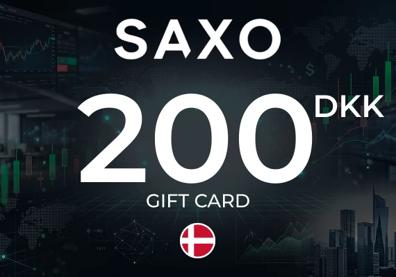 Saxo Gift card 200 DKK