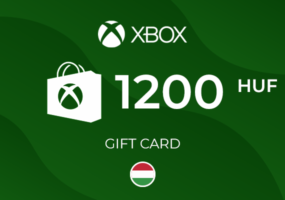 Xbox Live Gift Card 1200 HUF Xbox Live Gift Card 1200 HUF