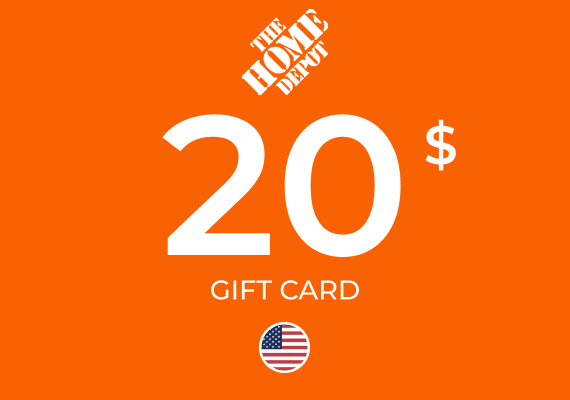 The Home Depot Gift Card 20 USD