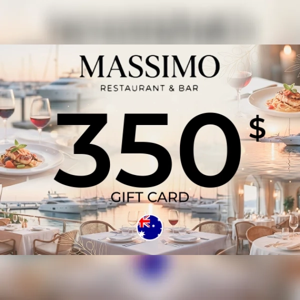 Massimo Restaurant & Bar Gift Card 350 AUD Key - AUSTRALIA