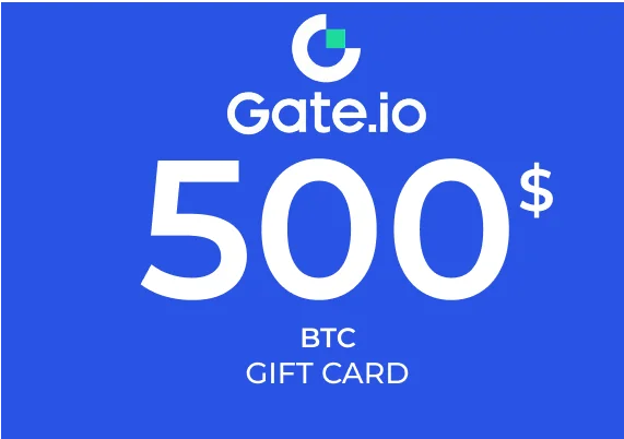 Gate.io Gift Card (BTC) 500 USD