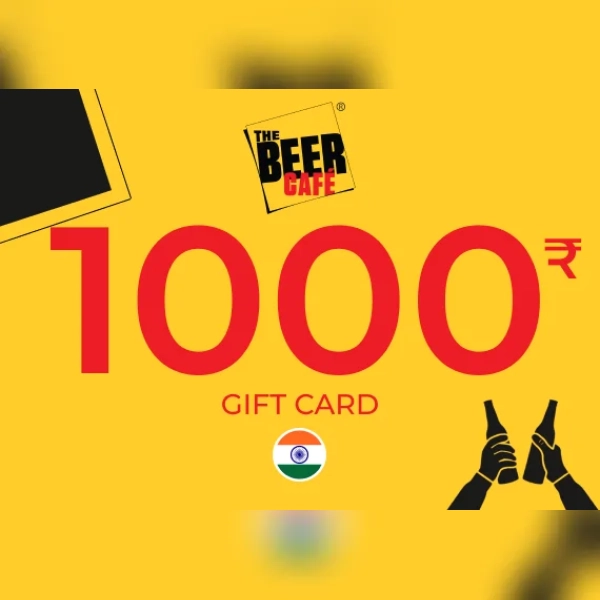 The Beer Cafe Gift Card 1000 INR Key - INDIA