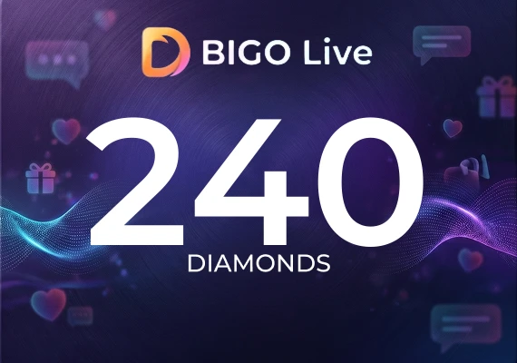 BIGO Live - 240 Diamonds