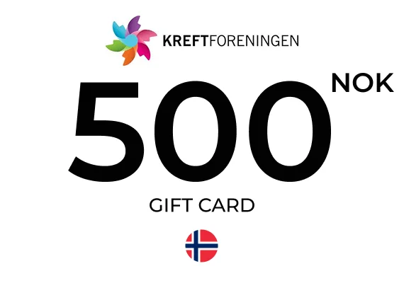 Kreftforeningen Gift Card 500 NOK