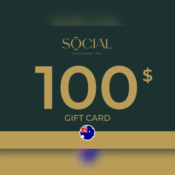 Social Eating House + Bar Gift Card 100 AUD Key - AUSTRALIA