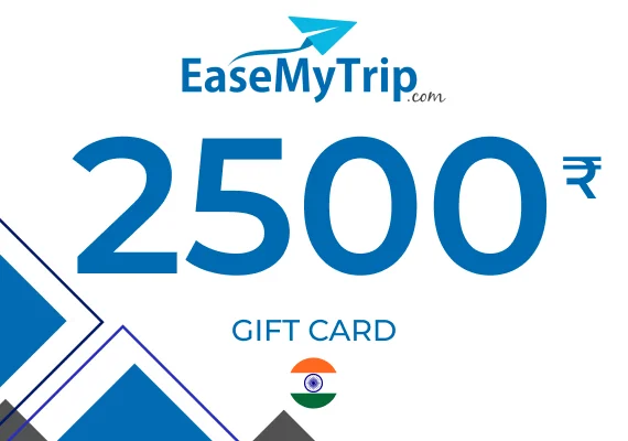 EaseMyTrip Gift Card 2500 INR