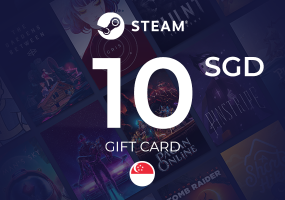 Steam Wallet Gift Card 10 Sgd Key - Singapore