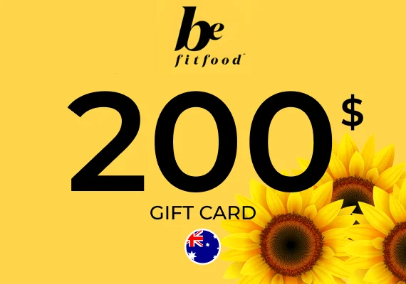 Be Fit Foods Gift Card 200 AUD
