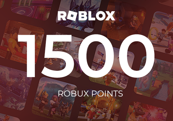 Roblox Gift Card 1500 Robux Roblox Gift Card 1500 Robux