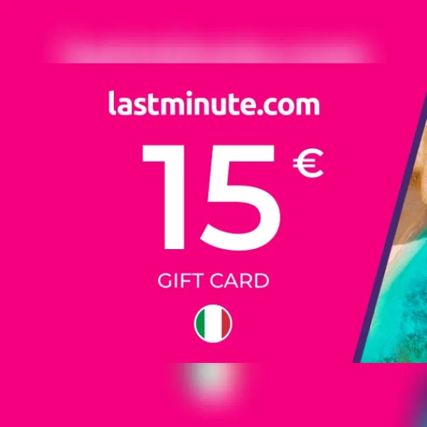 lastminute.com Travel Gift Card 15 EUR Key - ITALY