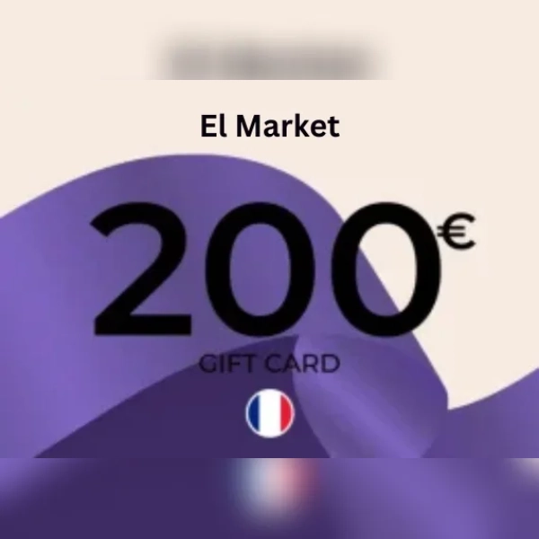 El Market Gift Card 200 EUR Key - FRANCE