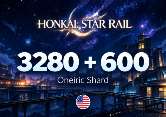 Honkai: Star Rail - 3280+600 Oneiric Shard