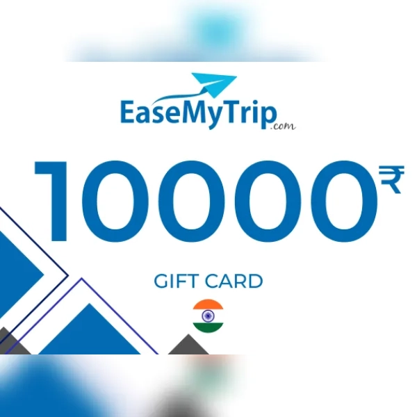 EaseMyTrip Gift Card 10000 INR Key - INDIA