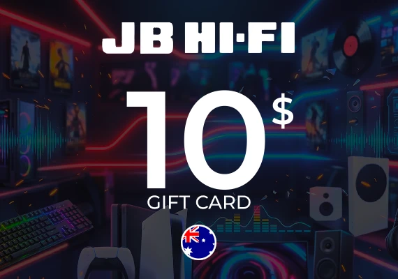 JB Hi-Fi Gift Card 10 AUD Key