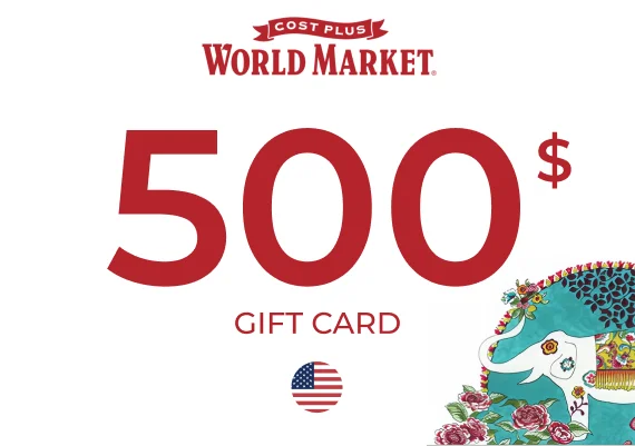 Cost Plus World Market Gift Card 500 USD