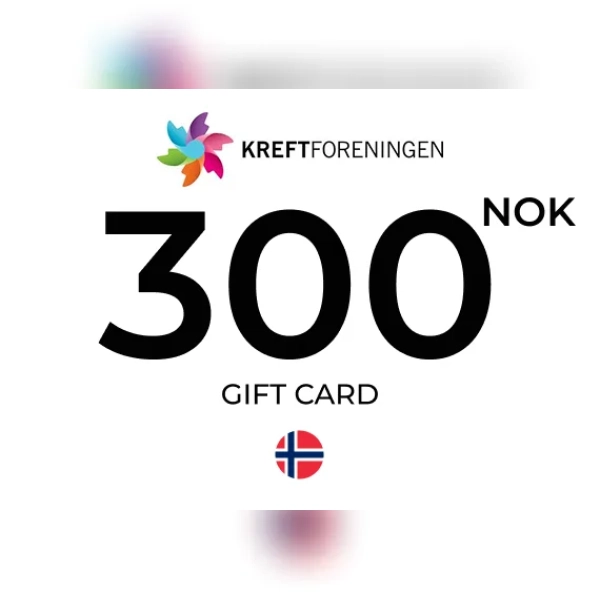 Kreftforeningen Gift Card 300 NOK Key - NORWAY