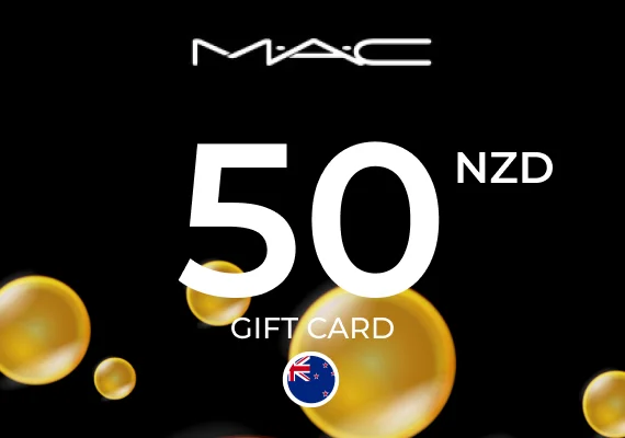 M.A.C Cosmetics Gift Card 50 NZD