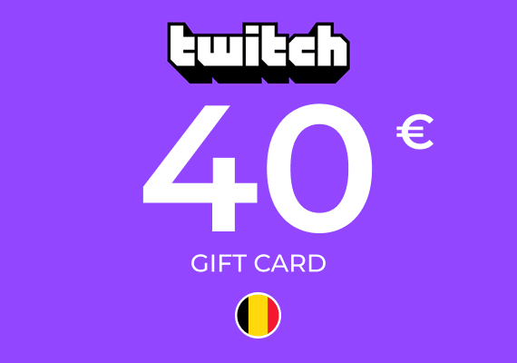 Twitch Gift Card 40 EUR Twitch Gift Card 40 EUR