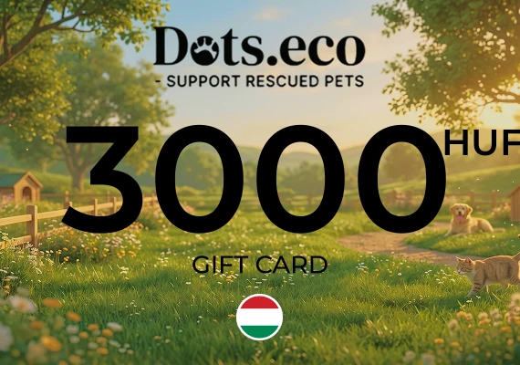 Dots.eco - Support Rescued Pets Gift Card 3000 HUF