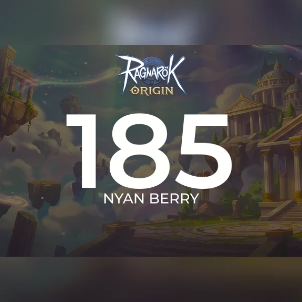 Ragnarok Origin - 185 Nyan Berry Direct Top-Up - GLOBAL