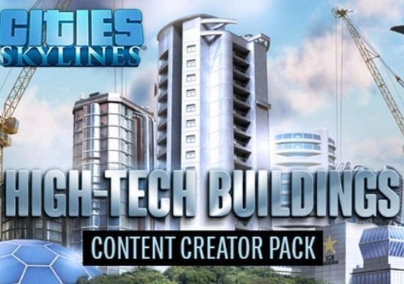 Cities: Skylines - Content Creator Pack: High-Tech Buildings (DLC) (PC) Cities: Skylines - Content Creator Pack: High-Tech Buildings (DLC) (PC)