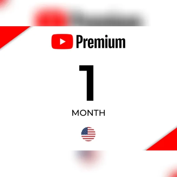 YouTube Premium 1 Month Subscription - UNITED STATES