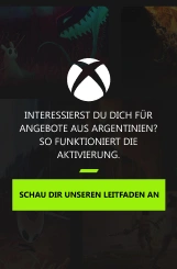 Xbox ARG Listing