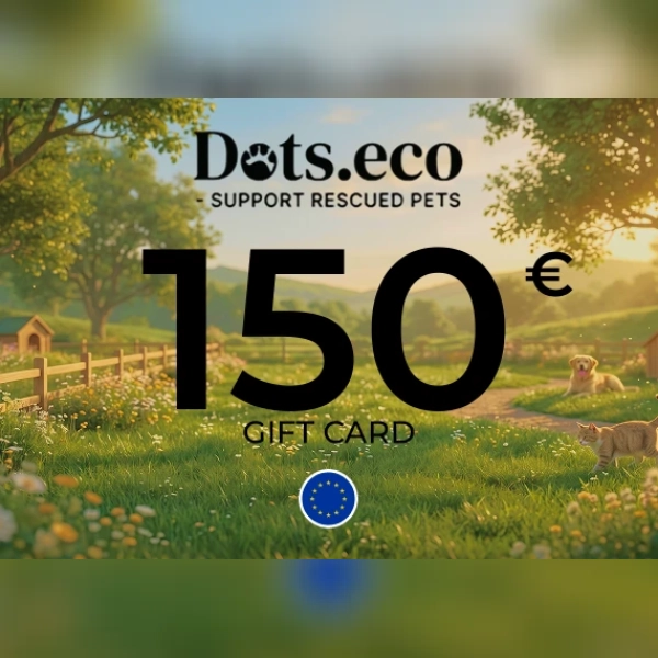 Dots.eco - Support Rescued Pets Gift Card 150 EUR Key - EU