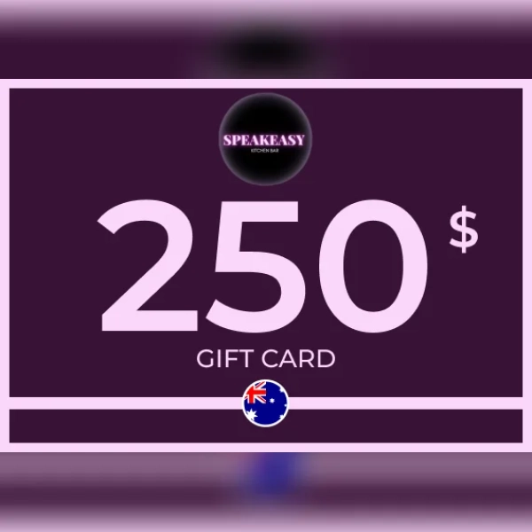 Speakeasy Kitchen Bar Gift Card 250 AUD Key - AUSTRALIA