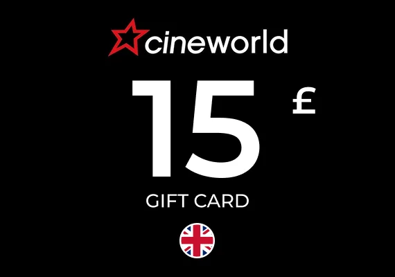 Cineworld Gift Card 15 GBP Cineworld Gift Card 15 GBP