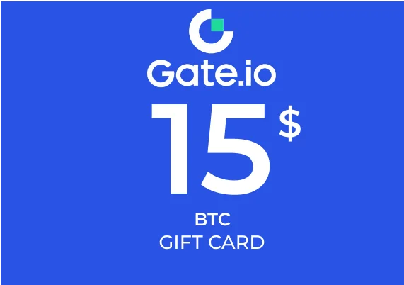 Gate.io Gift Card (BTC) 15 USD