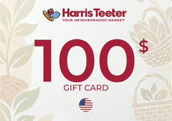 Harris Teeter Gift Card 100 USD