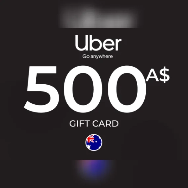 Uber Rides Gift Card 500 AUD Key - AUSTRALIA