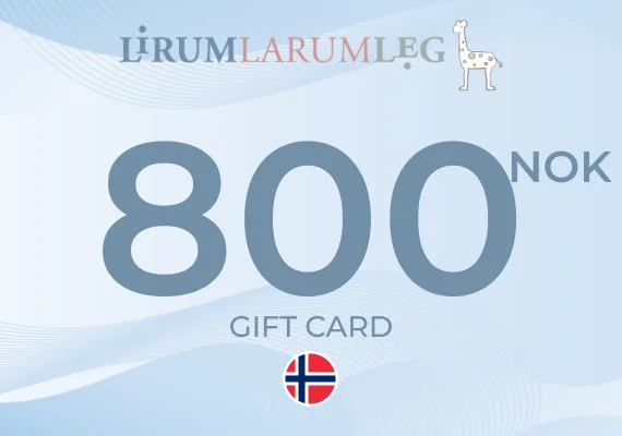 Lirum Larum Leg Gift Card 800 NOK
