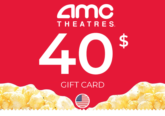 AMC Theatres Gift Card 40 USD