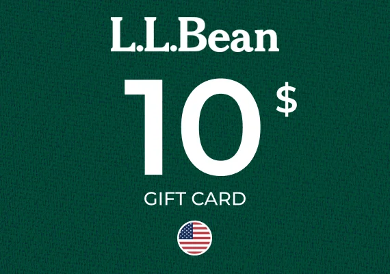 L.L.Bean Gift Card 10 USD