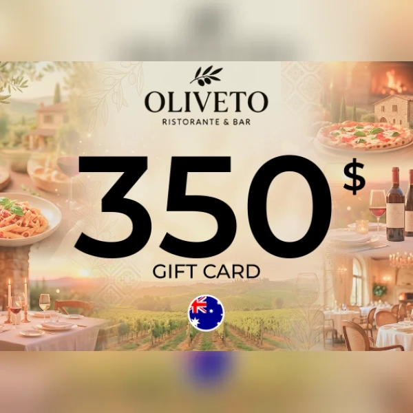 Oliveto Ristorante & Bar Gift Card 350 AUD Key - AUSTRALIA