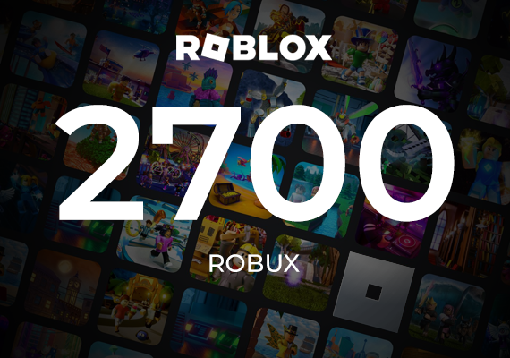 Roblox Card 2700 Robux Roblox Card 2700 Robux
