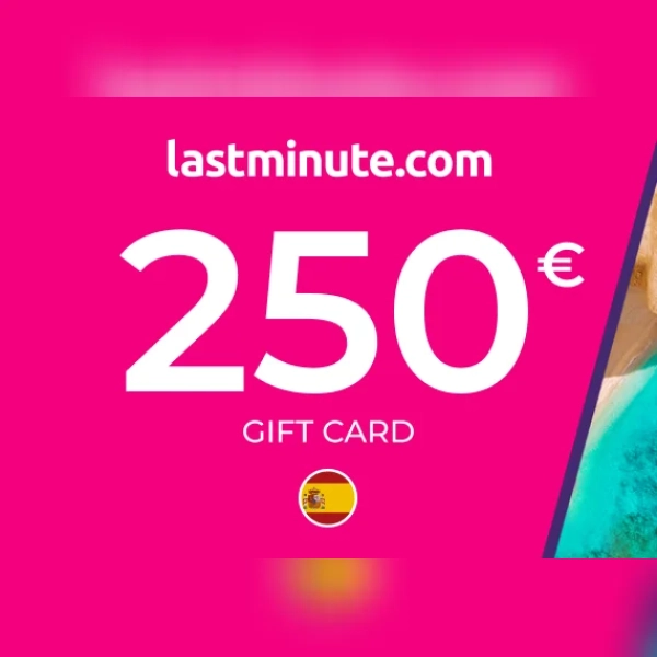 lastminute.com Flight Gift Card 250 EUR Key - SPAIN