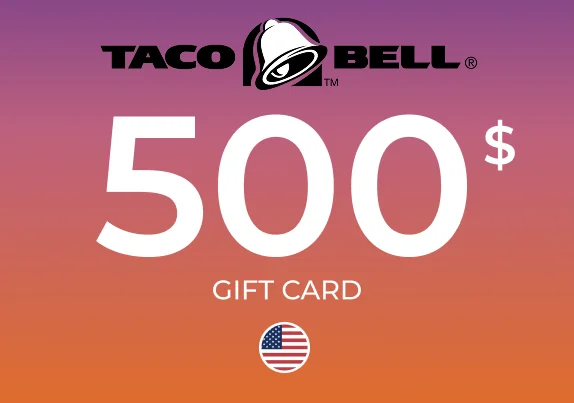 Taco Bell Gift Card 500 USD Key - UNITED STATES