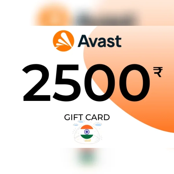 Avast AVG Gift Card 2500 INR Key - INDIA