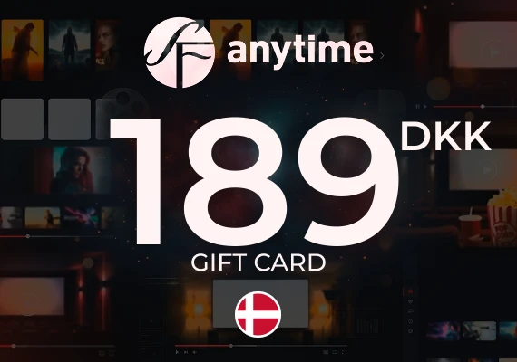 SF Anytime Gift Card 189 DKK