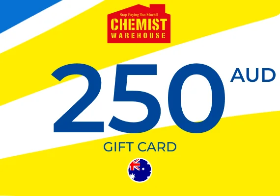 Chemist Warehouse Gift Card 250 AUD