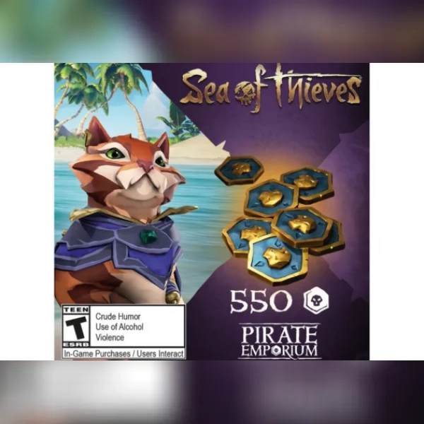 Sea of Thieves Castawayâ€ s Ancient Coin Pack â€“ 550 Coins (PC/Xbox One/Xbox Series X|S) Microsoft Store Key - GLOBAL